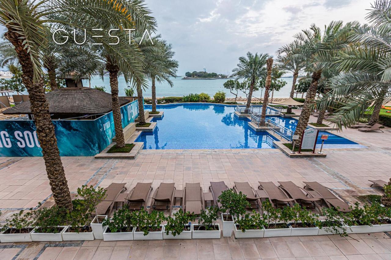 Shoreline The Palm, Free Beach & Pool Access 두바이 외부 사진
